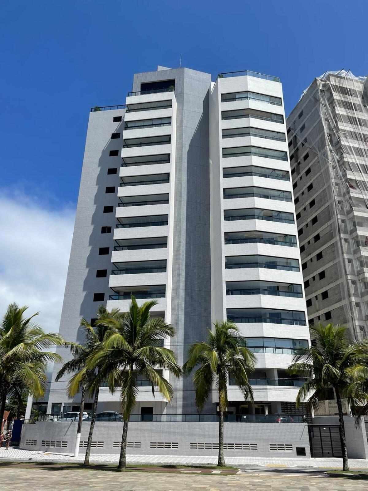 Appartement Habitat - Predio De Frente Pro Mar à Praia Grande  Extérieur photo