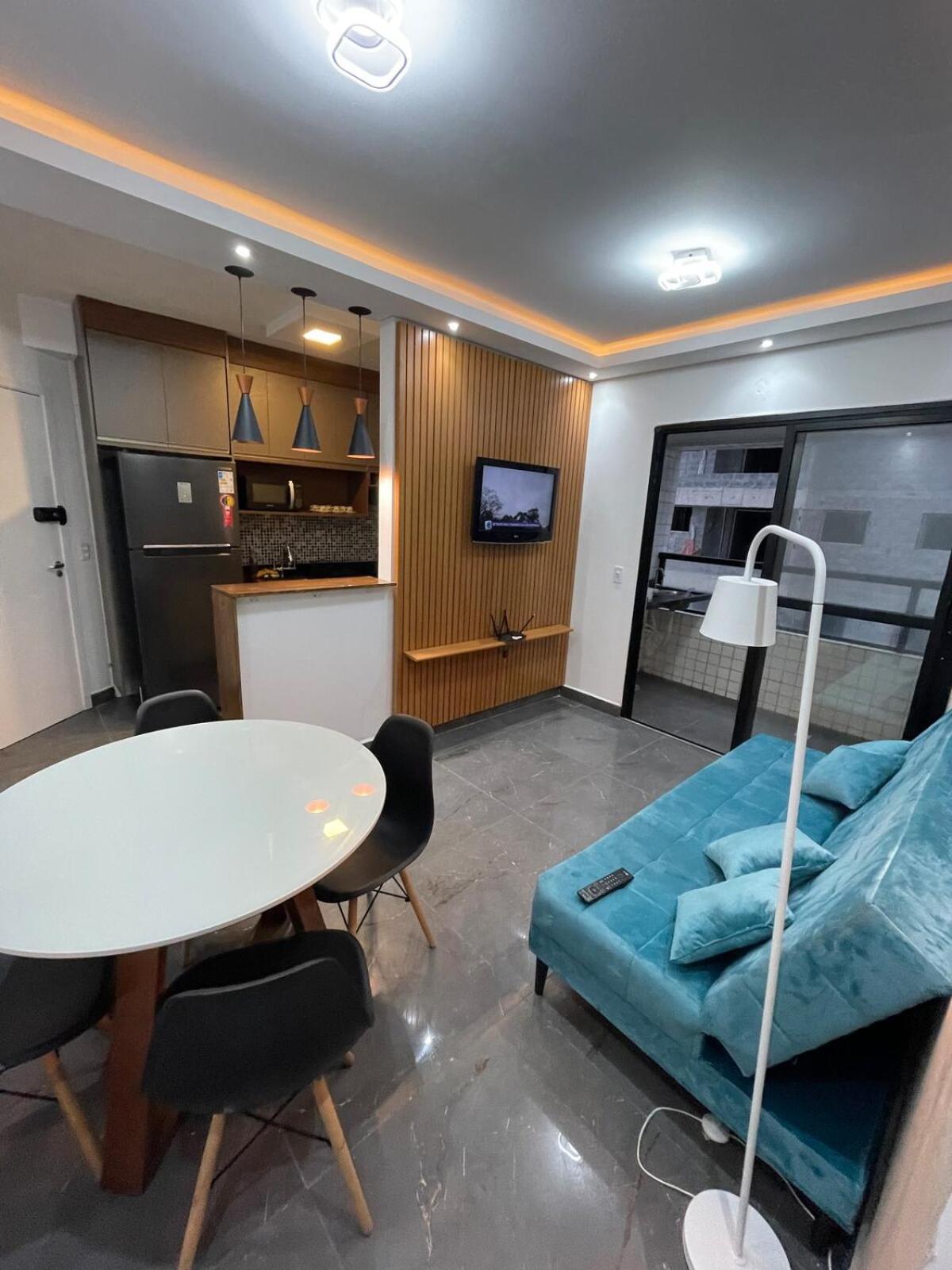 Appartement Habitat - Predio De Frente Pro Mar à Praia Grande  Extérieur photo