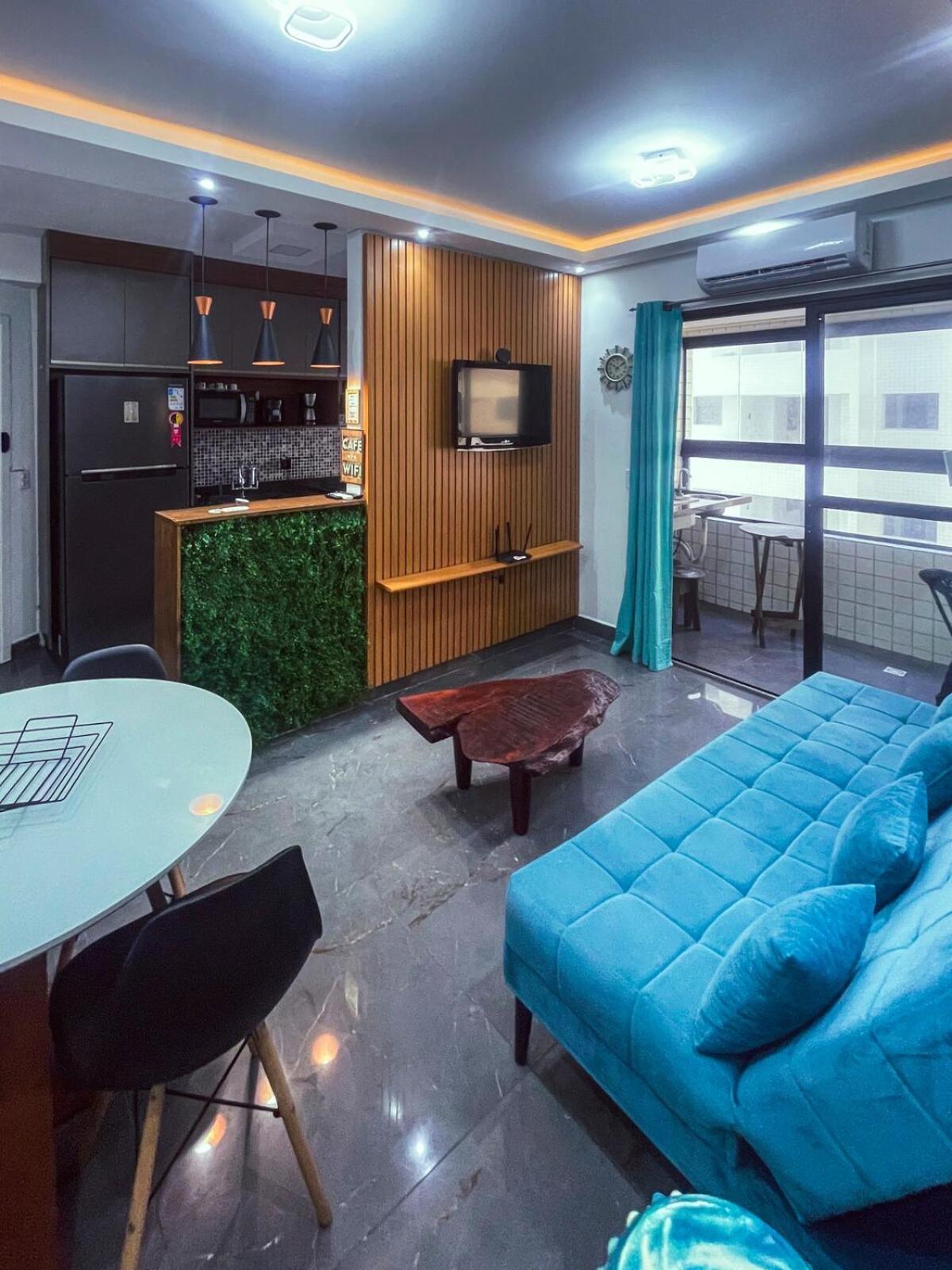 Appartement Habitat - Predio De Frente Pro Mar à Praia Grande  Extérieur photo