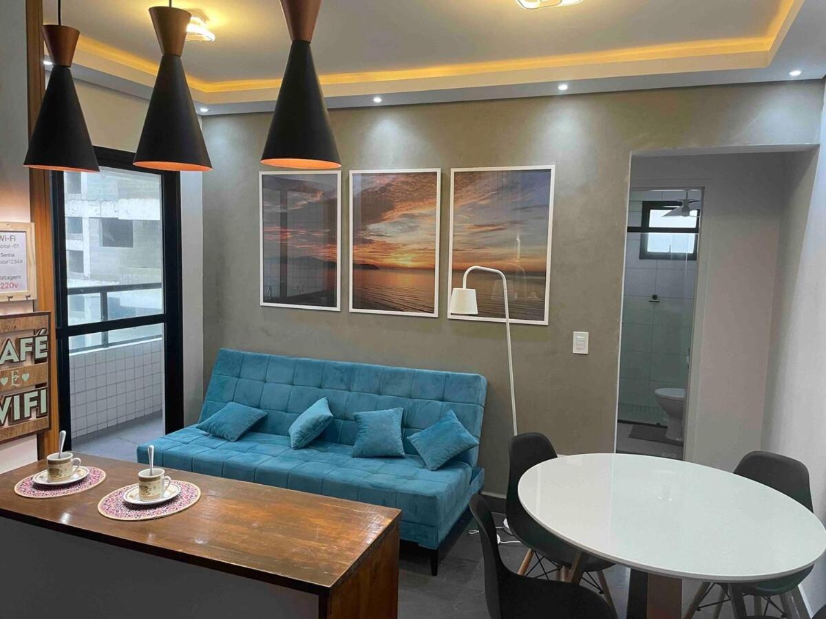 Appartement Habitat - Predio De Frente Pro Mar à Praia Grande  Extérieur photo